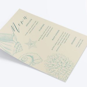 Menu personnalisé