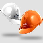 Casque de chantier personnalisé